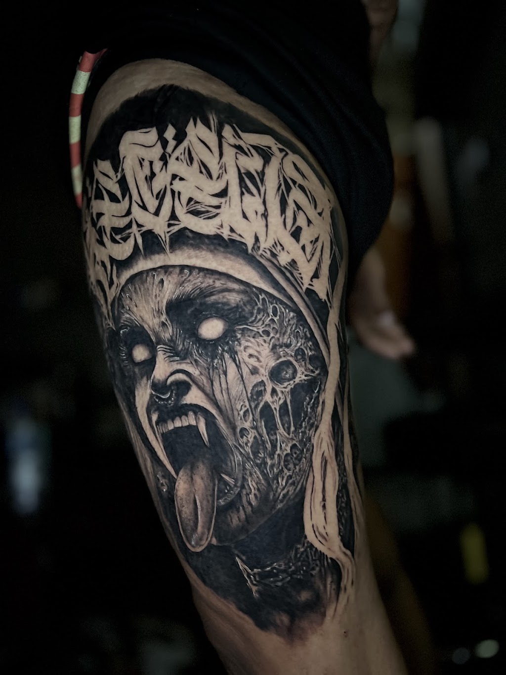 Dhaude Grey Tattoo